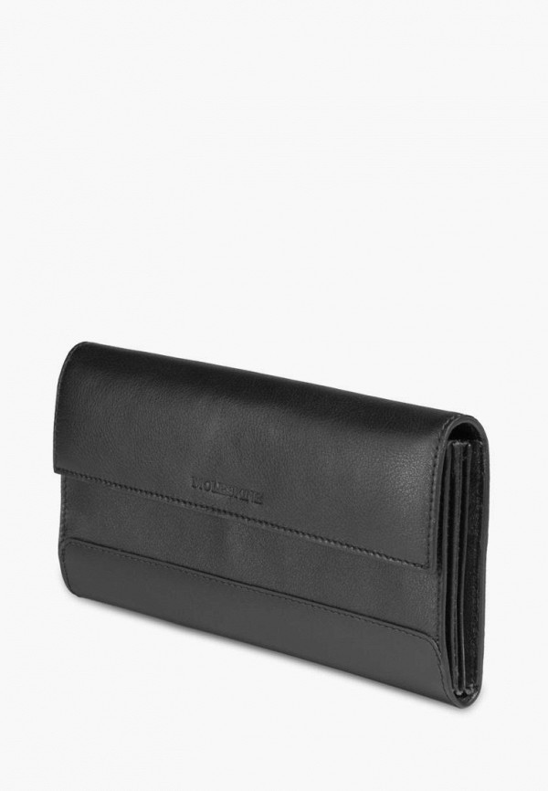 

Кошелек Moleskine, Черный, CLASSIC LTH CONTINENTAL WALLET