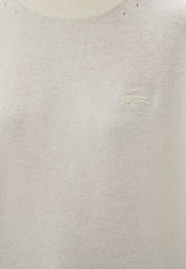 Джемпер Lacoste цвет бежевый  Фото 4