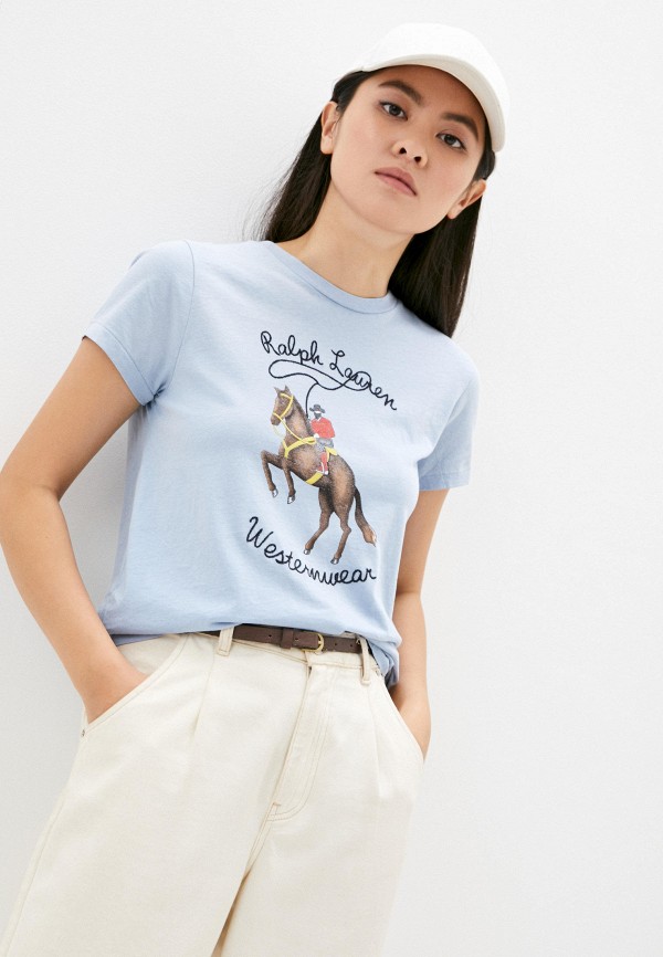 

Футболка Polo Ralph Lauren, Голубой