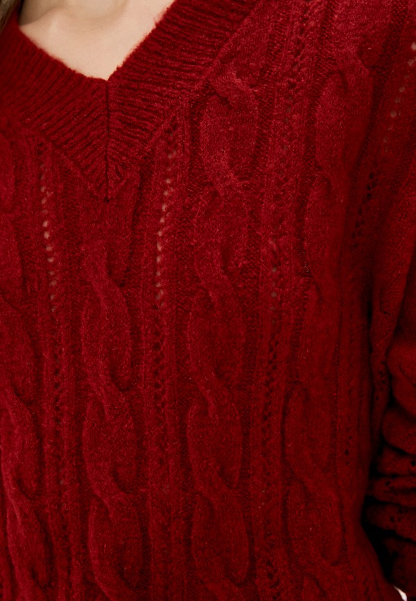 Пуловер El Caballo Sevilla 1892 цвет бордовый  Фото 4