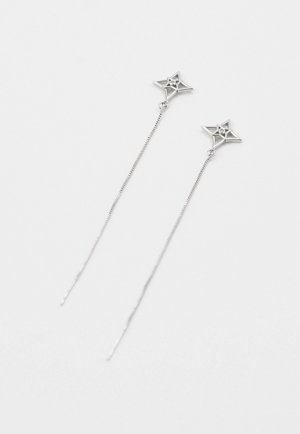 

Серьги Shine&Beauty, Серебряный, с покрытием серебром 925 пробы