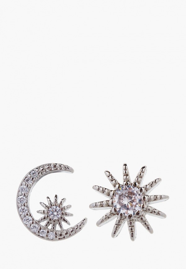 

Серьги Shine&Beauty, Серебряный, с серебряным покрытием