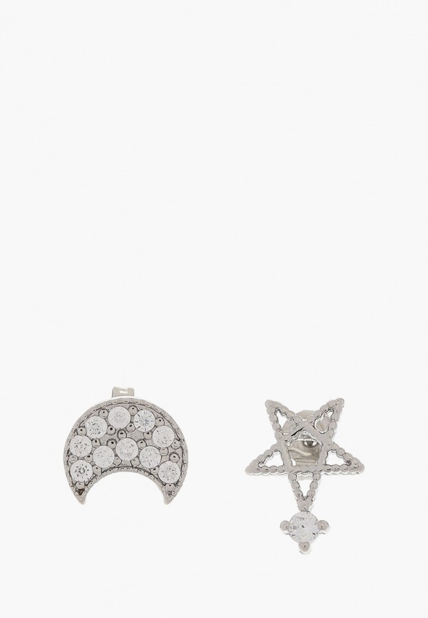 

Серьги Shine&Beauty, Серебряный, с покрытием серебром 925 пробы