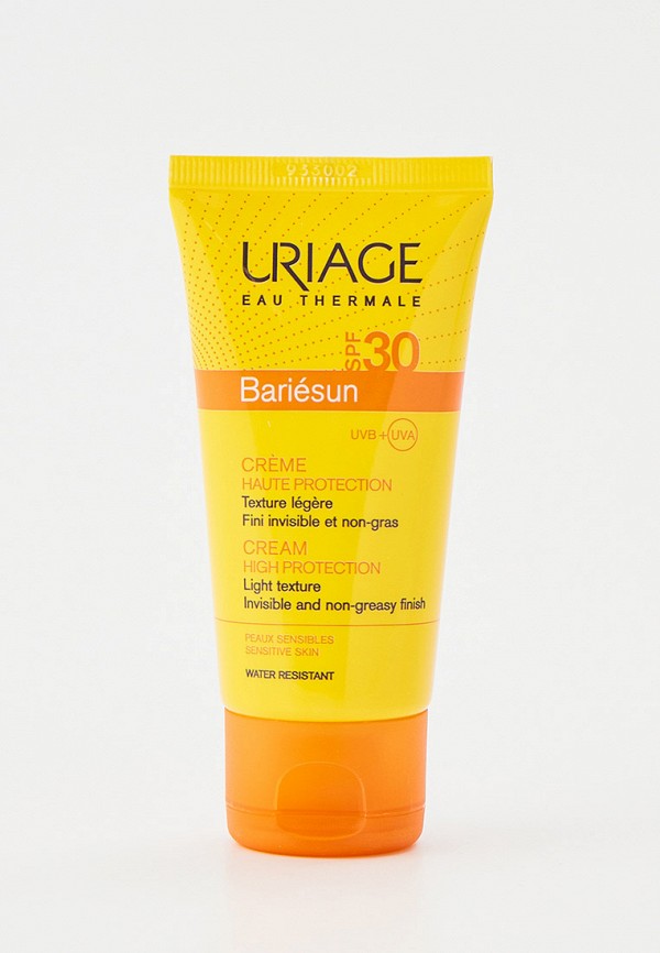 

Крем солнцезащитный Uriage, Прозрачный, Bariesun, SPF 30, 50 мл
