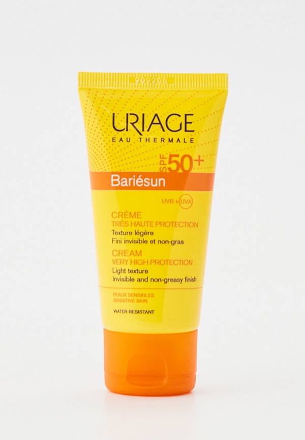 

Крем солнцезащитный Uriage, Прозрачный, Bariesun, SPF 50+, 50 мл