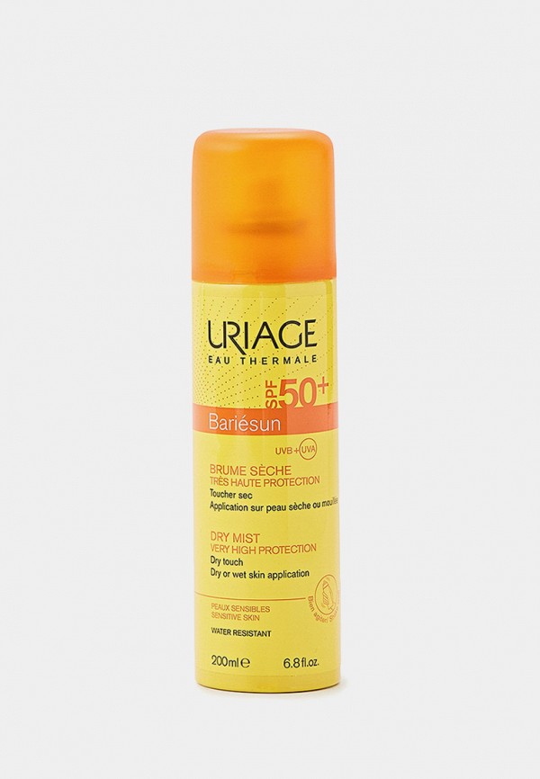 

Спрей солнцезащитный Uriage, Прозрачный, Bariesun, SPF 50+, 200 мл