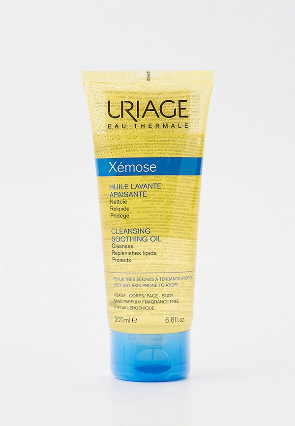 

Масло для душа Uriage, Прозрачный, Очищающее и успокаивающее, XEMOSE, 200 мл