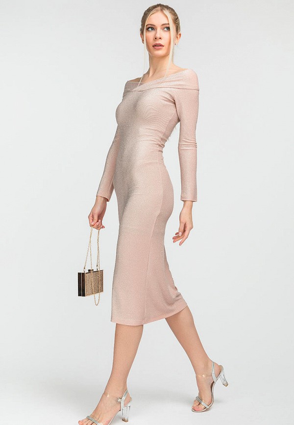 Платье Clever woman studio цвет розовый  Фото 4