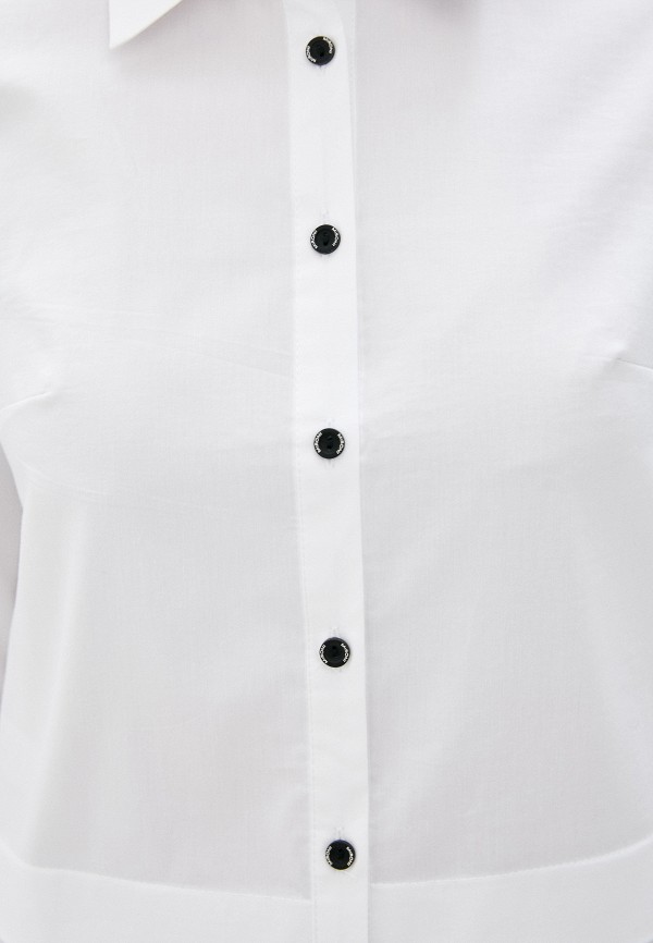 Рубашка Mironi цвет белый  Фото 4