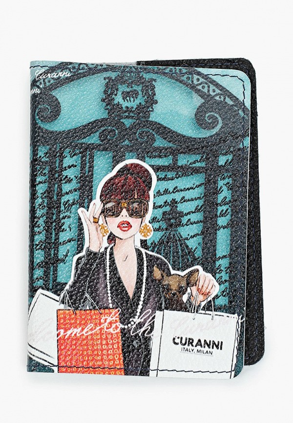 

Обложка для паспорта Curanni, Бирюзовый