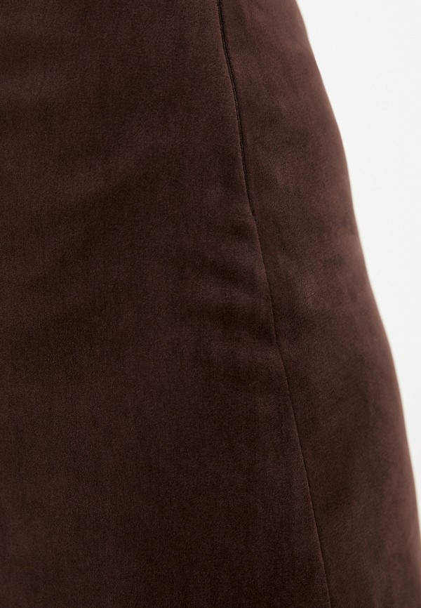 Юбка shovsvaro цвет коричневый  Фото 4