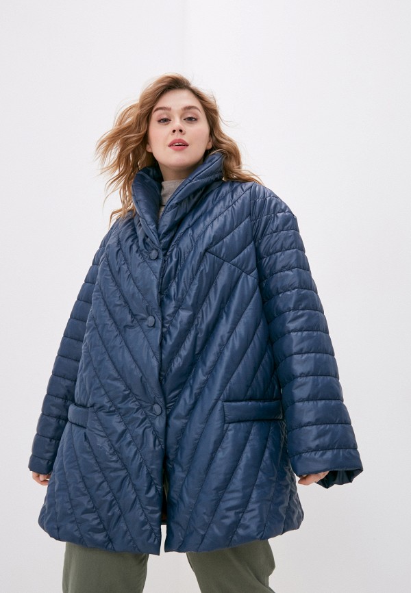 

Куртка утепленная Авантюра Plus Size Fashion, Синий