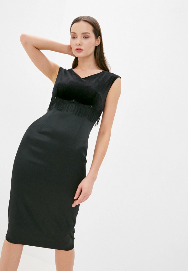 Платье Nelva цвет черный 