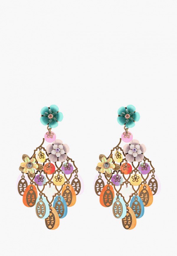 

Серьги Moon Paris, Разноцветный