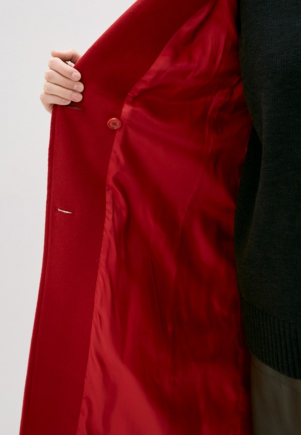 Пальто Loriata цвет красный  Фото 4