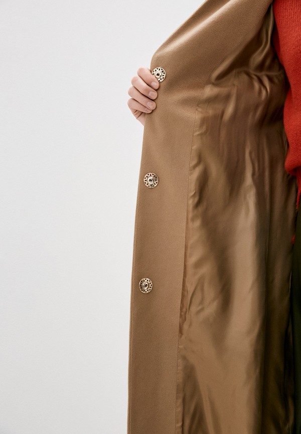 Пальто Loriata цвет коричневый  Фото 5