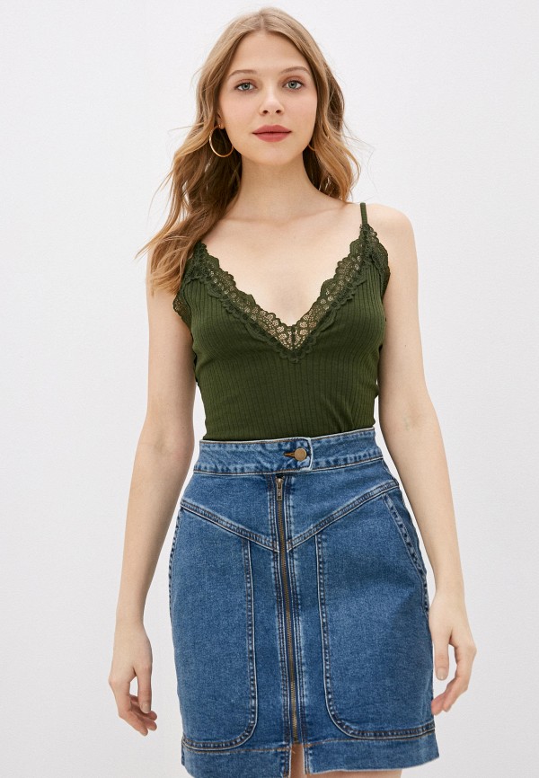 

Майка Tezenis, Зеленый, Tezenis MP002XW048AH
