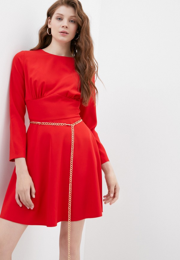 Платье Villagi цвет красный 