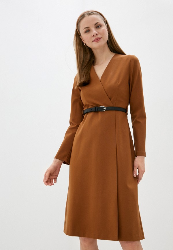 Платье Villagi цвет коричневый 