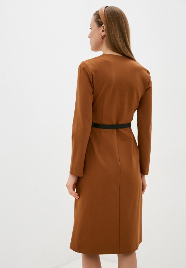 Платье Villagi цвет коричневый  Фото 3