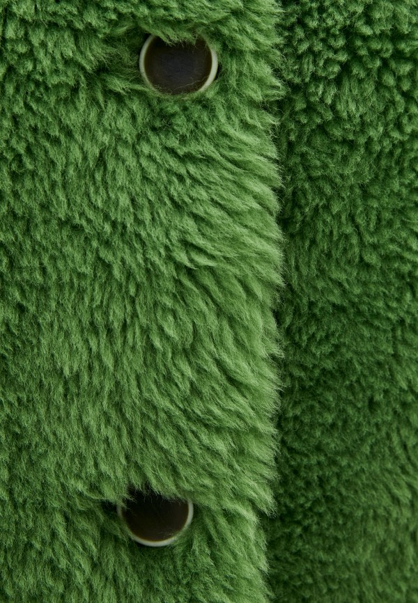Шуба SilverFox цвет зеленый  Фото 5