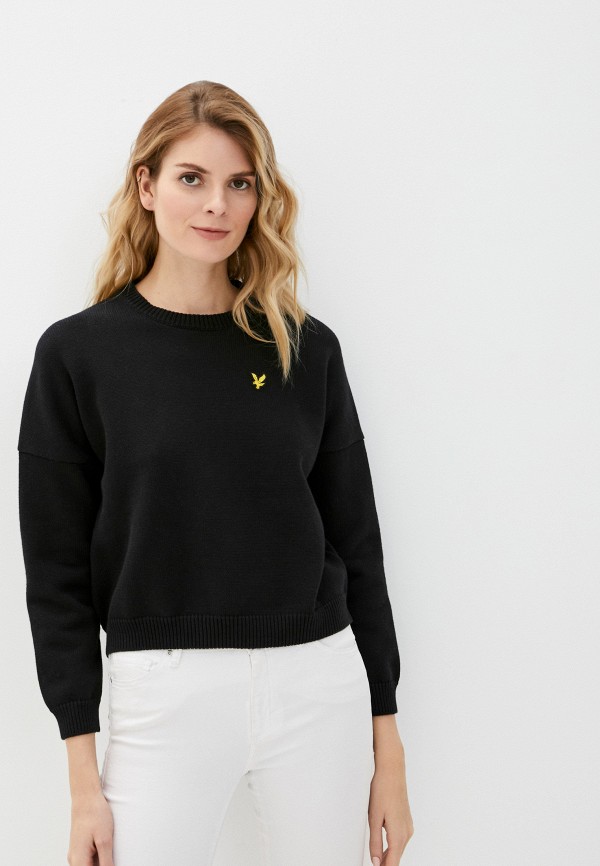 

Джемпер Lyle & Scott, Черный, Crew Neck Jumper