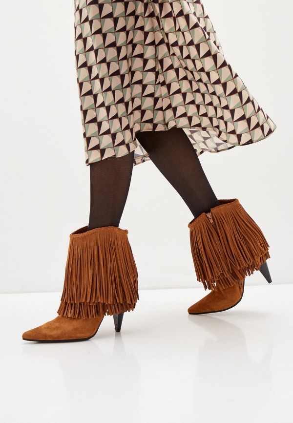 

Ботильоны Tervolina, Коричневый, Jeffrey Campbell for TERVOLINA