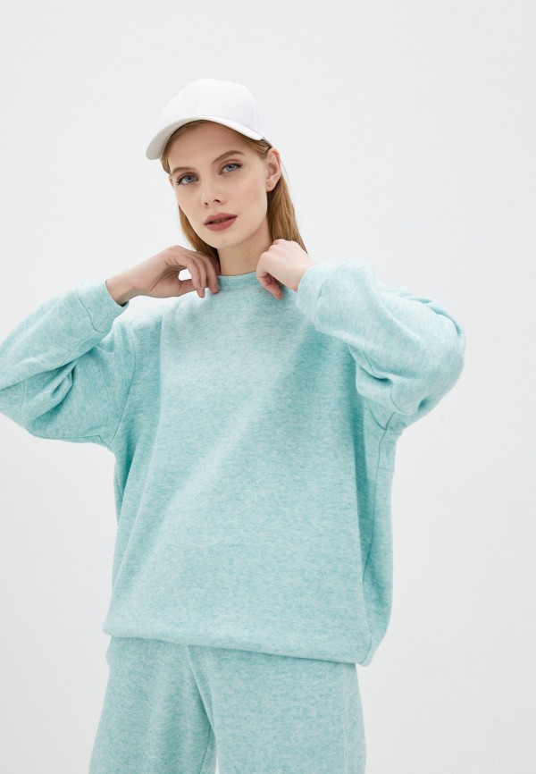

Свитшот Fashion.Love.Story, Бирюзовый