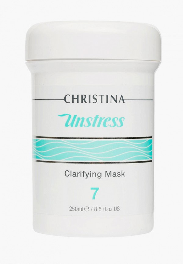 

Маска для лица Christina, Прозрачный, Unstress Clarifying Mask, 250 мл