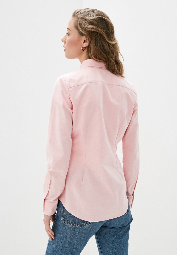 Рубашка Polo Ralph Lauren цвет розовый  Фото 4