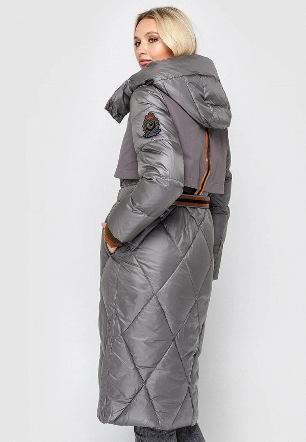 

Куртка утепленная Clasna, Серый, Clasna MP002XW04D8S