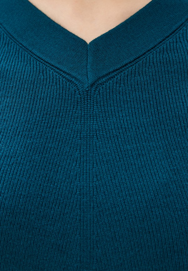 Пуловер Delia цвет бирюзовый  Фото 4