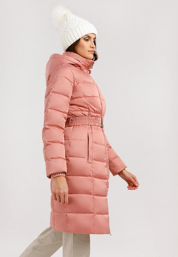 Пуховик Finn Flare розовый MP002XW04EGL