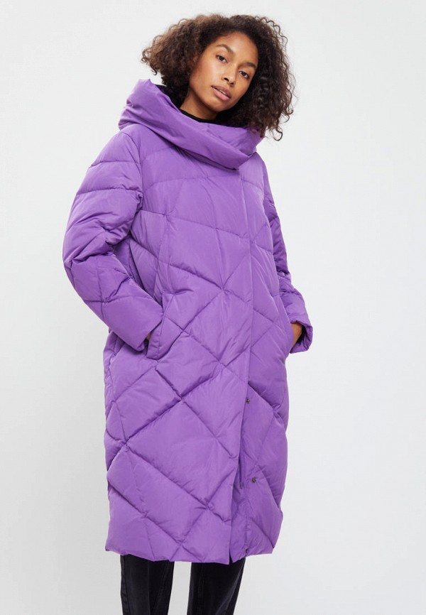 Пуховик Finn Flare фиолетовый MP002XW04EJK
