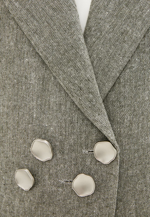 Пиджак Christina Shulyeva цвет серый  Фото 4
