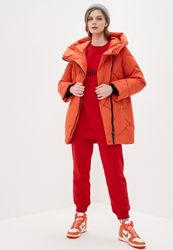 Куртка утепленная Dixi-Coat цвет оранжевый  Фото 2