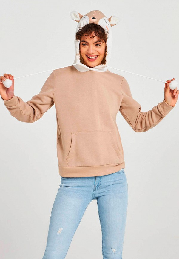 

Худи Terranova, Бежевый, Terranova MP002XW04GAI