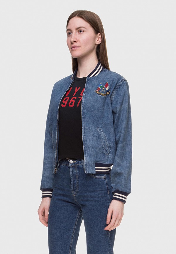 

Куртка джинсовая Polo Ralph Lauren, Синий, Polo Ralph Lauren MP002XW04GLQ