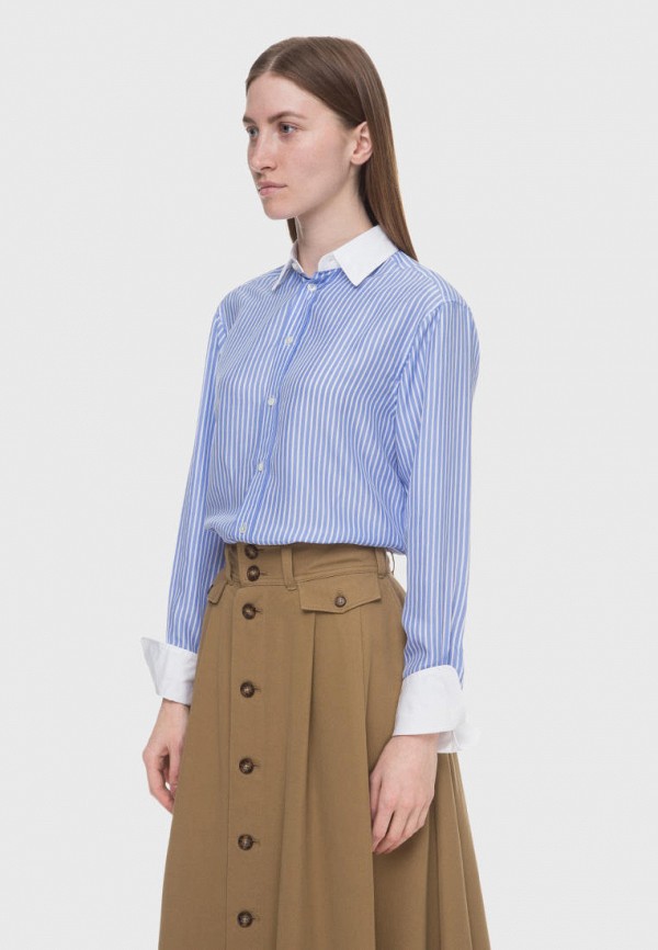 

Блуза Polo Ralph Lauren, Голубой, Polo Ralph Lauren MP002XW04H3P
