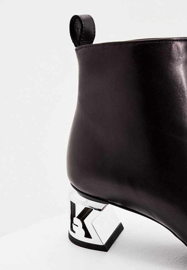 Ботильоны Karl Lagerfeld цвет черный  Фото 4