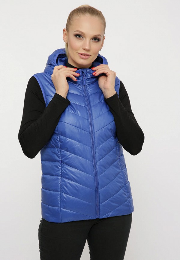 

Жилет утепленный Rolana, Голубой, Rolana MP002XW04IH4