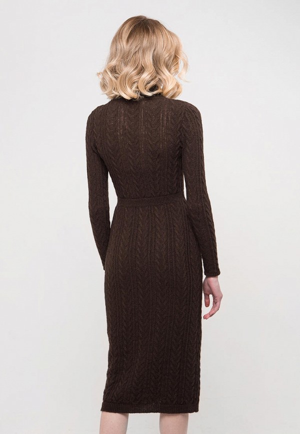 Платье Fors цвет коричневый  Фото 3