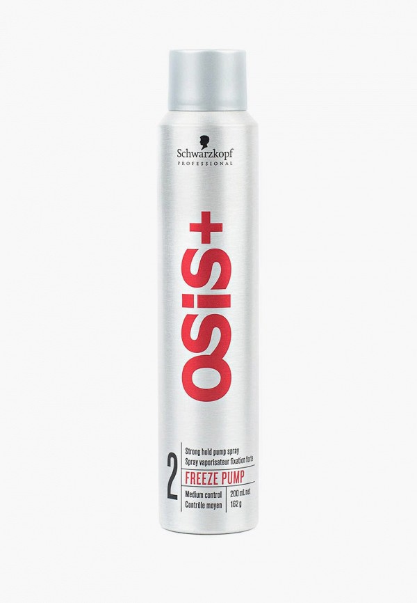 

Лак для волос Schwarzkopf Professional, Прозрачный, Средство для укладки волос Schwarzkopf OSIS Freeze Pump Spray, 200 мл