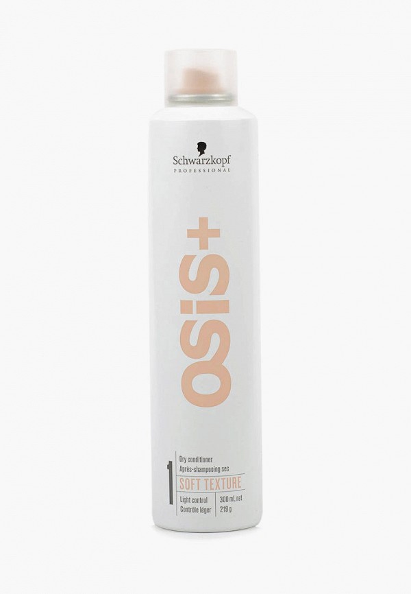 

Кондиционер для волос Schwarzkopf Professional, Прозрачный, Сухой кондиционер OSiS+ Soft Texture, 300 мл