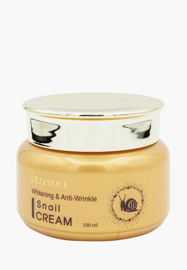 

Крем для лица Deoproce, Бежевый, Deoproce Whitening And Anti-Wrinkle Snail Cream,100 мл