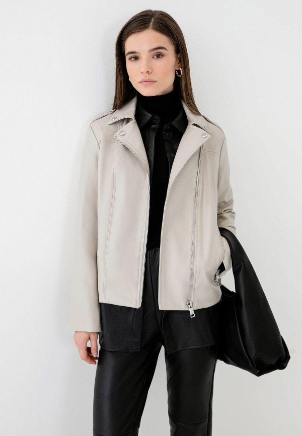 фото Куртка кожаная zarina