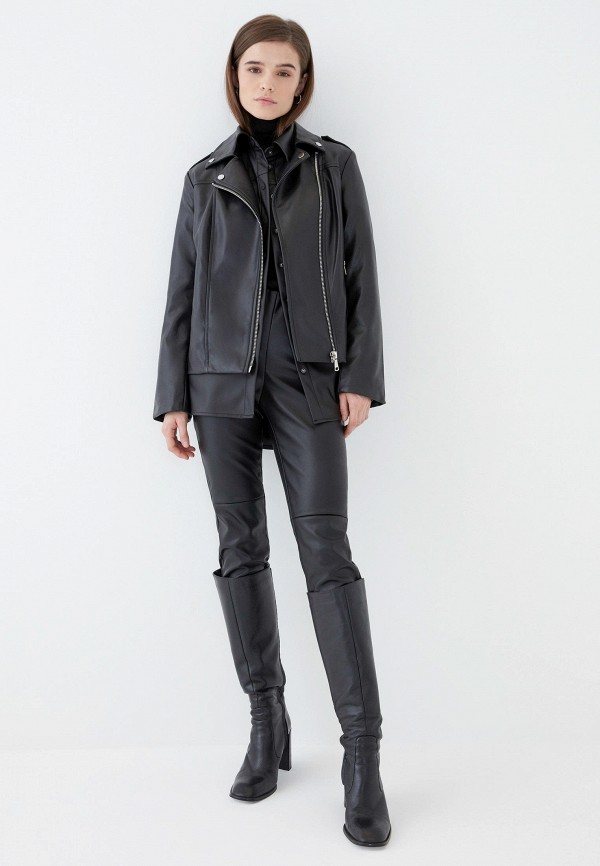фото Куртка кожаная zarina
