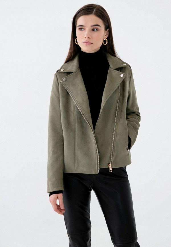 фото Куртка кожаная zarina