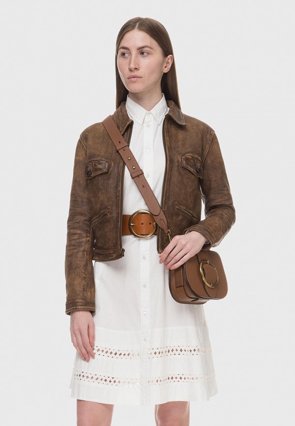 

Куртка кожаная Polo Ralph Lauren, Коричневый, Polo Ralph Lauren MP002XW04JY1