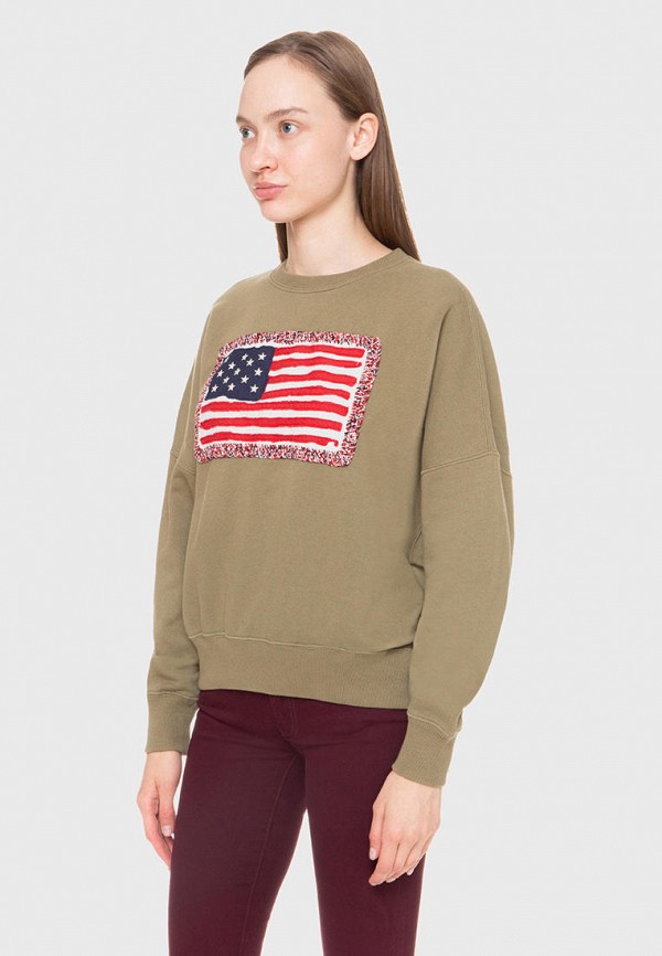 

Свитшот Polo Ralph Lauren, Хаки, Polo Ralph Lauren MP002XW04JY3